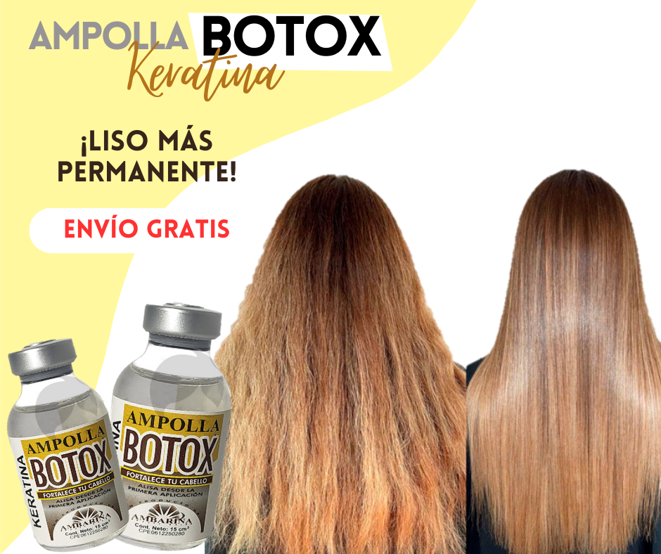 Ampolla botox keratina (2x1)