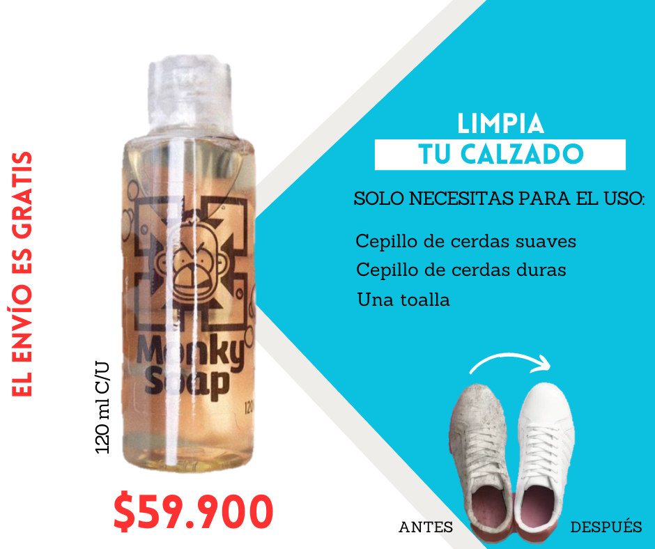 Restaurador de calzado Monkey Shoes (promo 2x1)